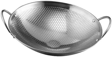 Stainless Steel Round Bottom Double Ear Wok — photo 5