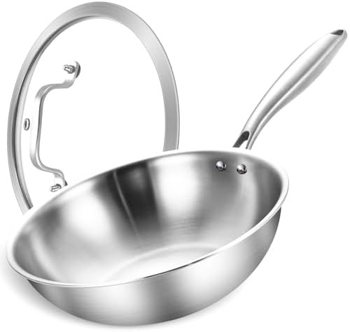 Ten Inch Professional Wok with Riveted Handle