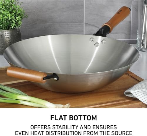 Oster Sangerfield 14-inch stainless steel wok — photo 3