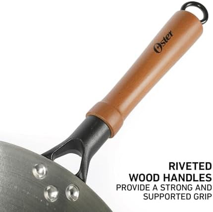 Oster Sangerfield 14-inch stainless steel wok — photo 5