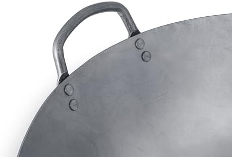 Extra large 21 inch canton carbon steel wok — photo 4