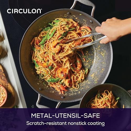 Circulon a1 series nonstick induction wok 14 inch — photo 4