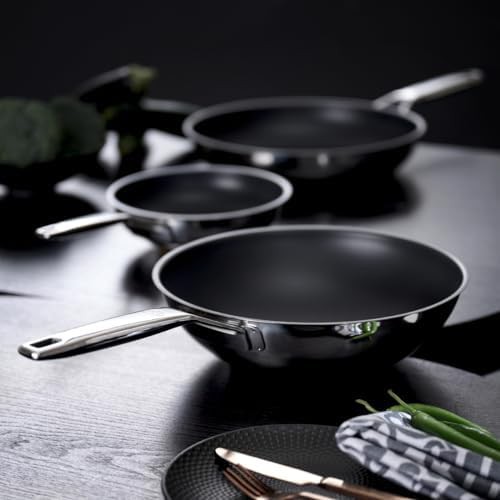 Astral stainless steel 28 cm wok pan — photo 5