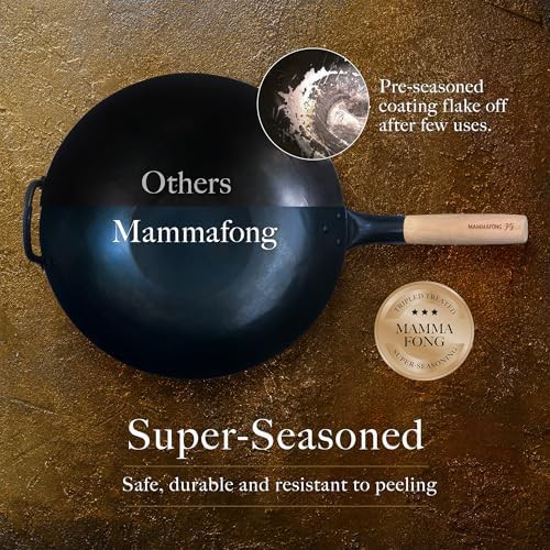 Preseasoned Flat Bottom Pow Wok 12 in — photo 4