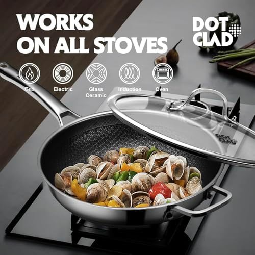 Hybrid Stainless Steel 13 Inch Wok — photo 5