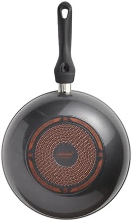Grey titanium nonstick induction wok 30cm — photo 3