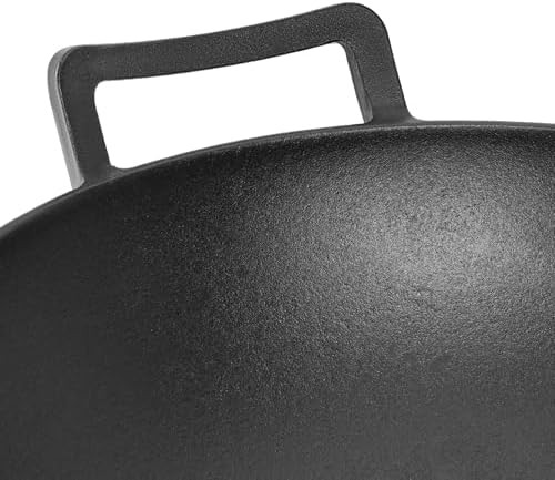 Cast iron wok for gourmet BBQ systems — photo 3
