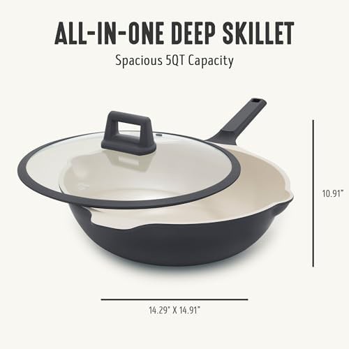 Graphite nonstick ceramic all in one wok — photo 3
