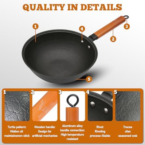 Nonstick Hybrid Wok 11 in — photo 3