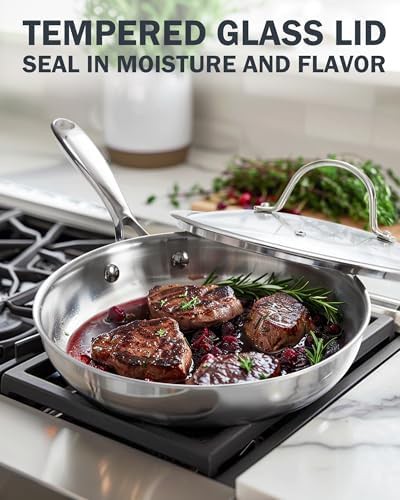 Cooks Standard Multi-Ply Clad Stainless Steel Frying Pan — photo 5