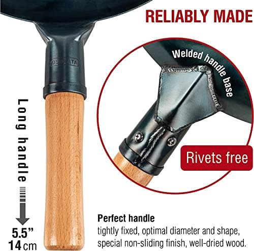 Glass lid round bottom wok 14 in — photo 3