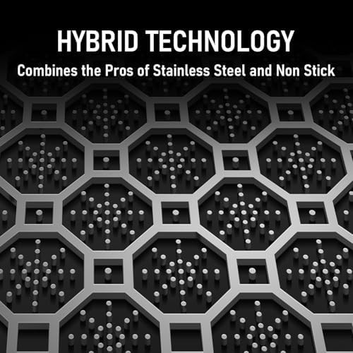 Hybrid stainless steel wok with steamer 12 in — photo 3