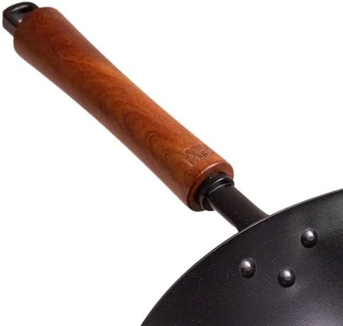 Preseasoned carbon steel 14 in wok — photo 4