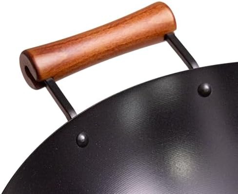 Preseasoned carbon steel 14 in wok — photo 5