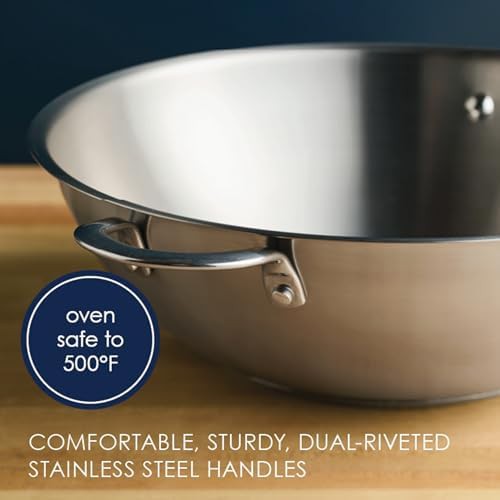 Rachael Ray professional stainless wok 14 inch — photo 4