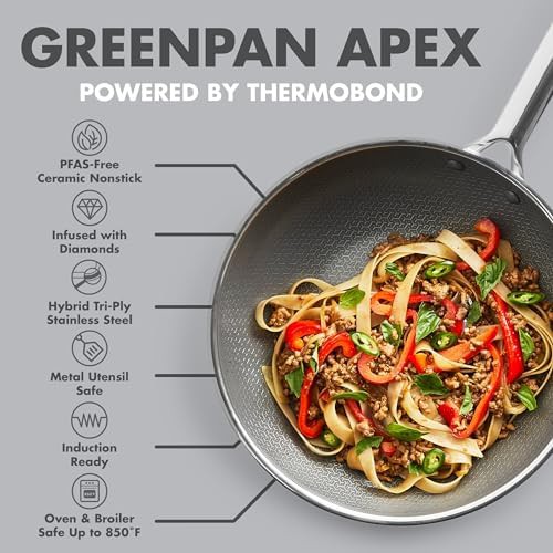 Hybrid APEX Ceramic Nonstick 11 in Wok — photo 4
