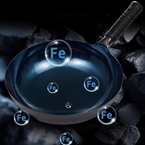 Lvhop blue pre-seasoned cast iron wok — photo 5