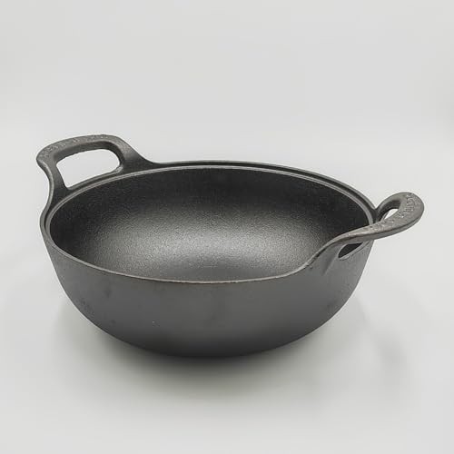 Cast Iron Grilling and Oven Wok 9 in — photo 3