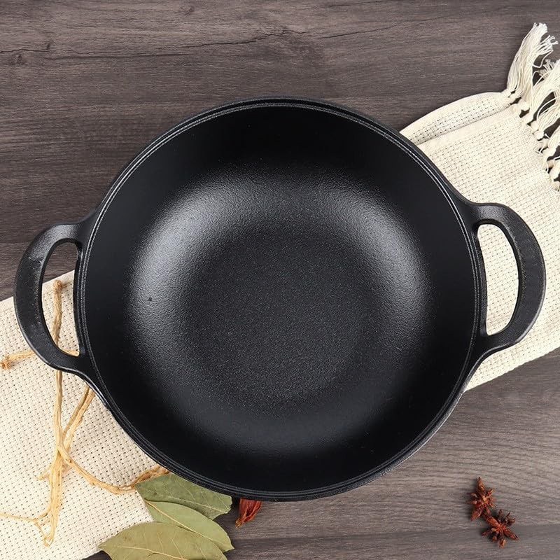 Cast Iron Grilling and Oven Wok 9 in — photo 4