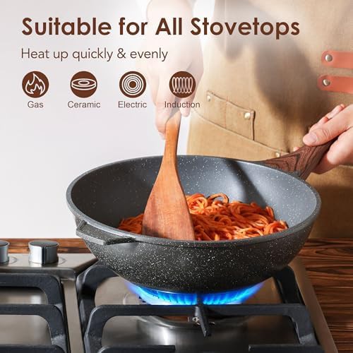 Stainless Steel Nonstick Chef's Wok Pan — photo 4