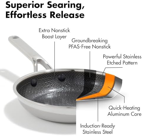 Hybrid Nonstick Wok with Glass Lid — photo 4