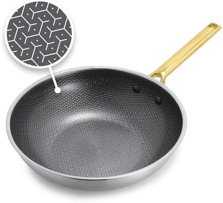 Hybrid APEX Tri-Ply Stainless Steel 11 in Wok
