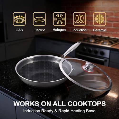 Thirteen Inch Double Coated Hybrid Wok — photo 4