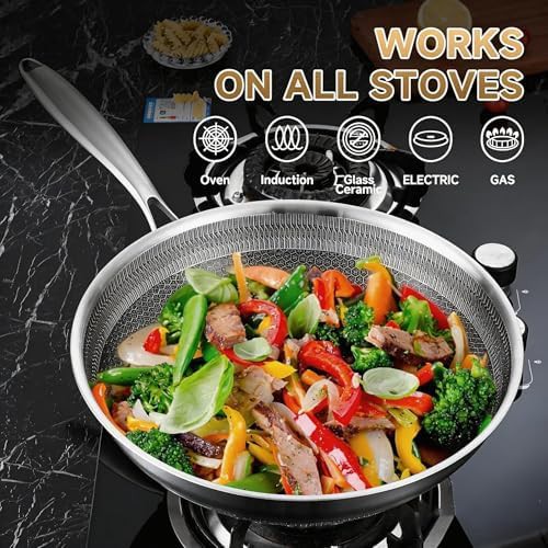 Twelve Inch Ceramic Coated Hybrid Wok — photo 5