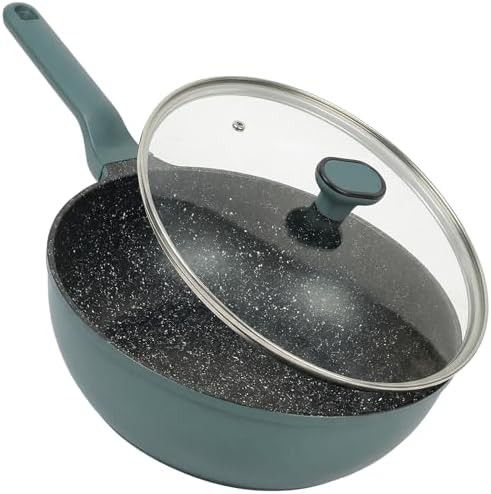 Ravelo die cast ceramic stir fry pan