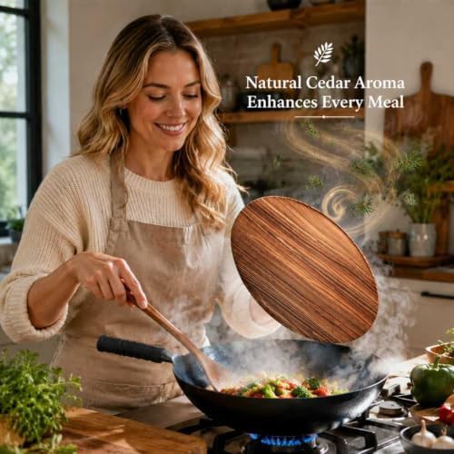 Pure iron nonstick round bottom wok — photo 5